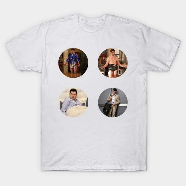 Schmidt Sticker Pack T-Shirt by voidstickers